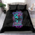 Flower Skull Bedding Set Hello Darkness My Old Friend - Wonder Print Shop