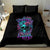 Flower Skull Bedding Set Hello Darkness My Old Friend - Wonder Print Shop