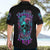 Flower Skull Hawaiian Shirt Hello Darkness My Old Friend - Wonder Print Shop