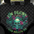 Tropical Skull Back Car Seat Cover I'm Blunt Because God Rolled Me That Way - Wonder Print Shop