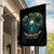 Tropical Skull Garden Flag I'm Blunt Because God Rolled Me That Way - Wonder Print Shop