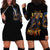 Jack O Lantern Skull Hoodie Dress I Can Fix Stupid But It's Gonna Hurt - Wonder Print Shop