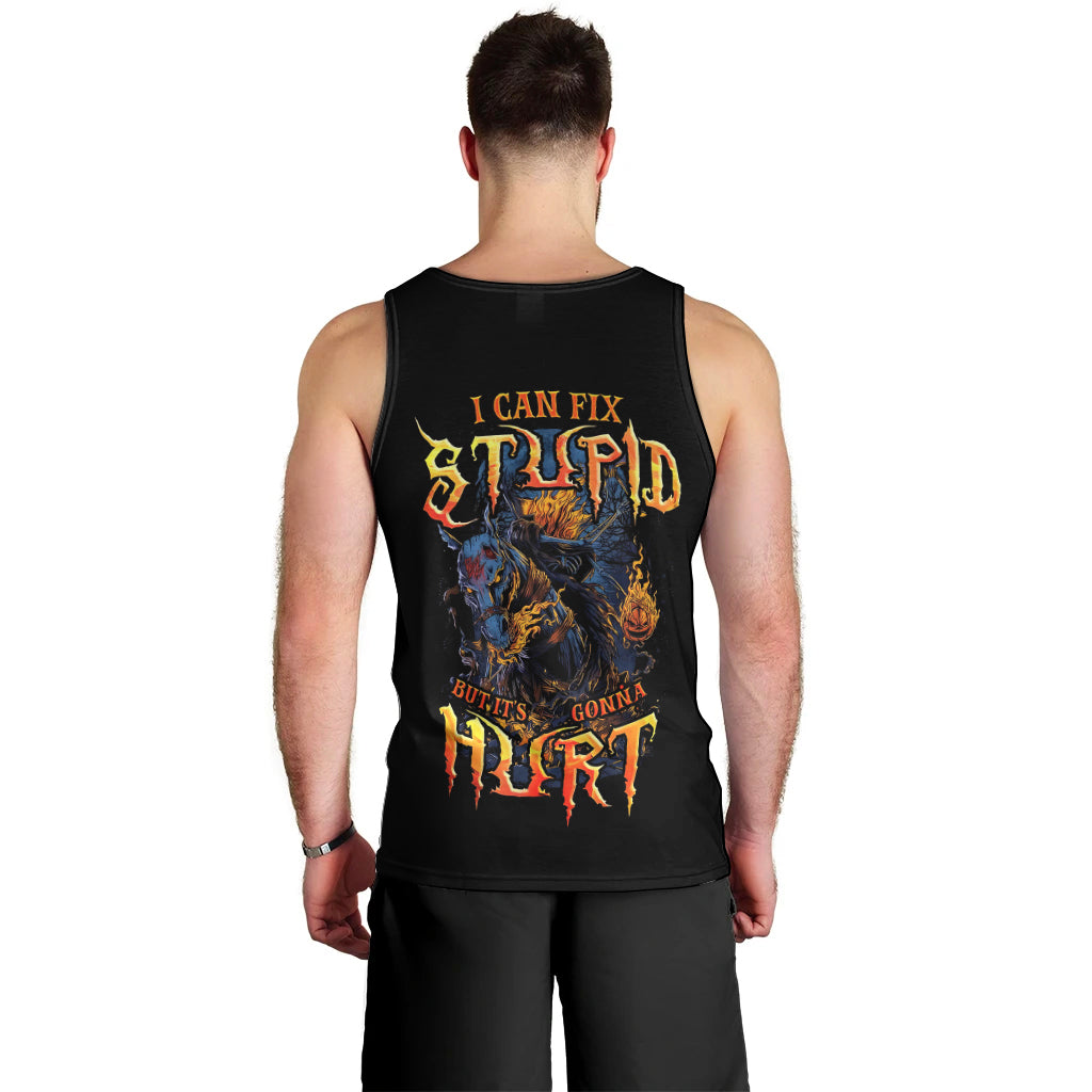 jack-o-lantern-skull-men-tank-top-i-can-fix-stupid-but-its-gonna-hurt