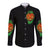 Jack O Lantern Skull Long Sleeve Button Shirt I Smell Children - Wonder Print Shop