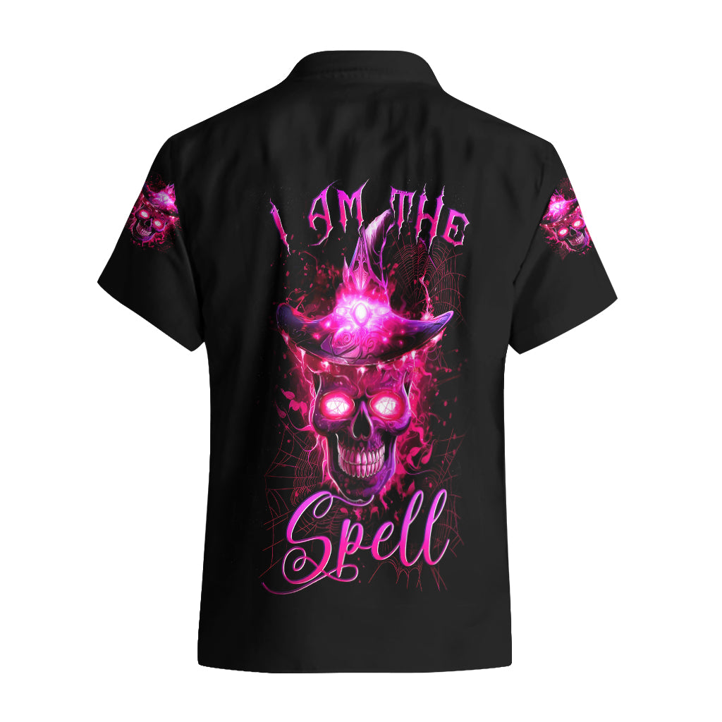 Witch Skull Hawaiian Shirt Iam The Spell - Wonder Print Shop