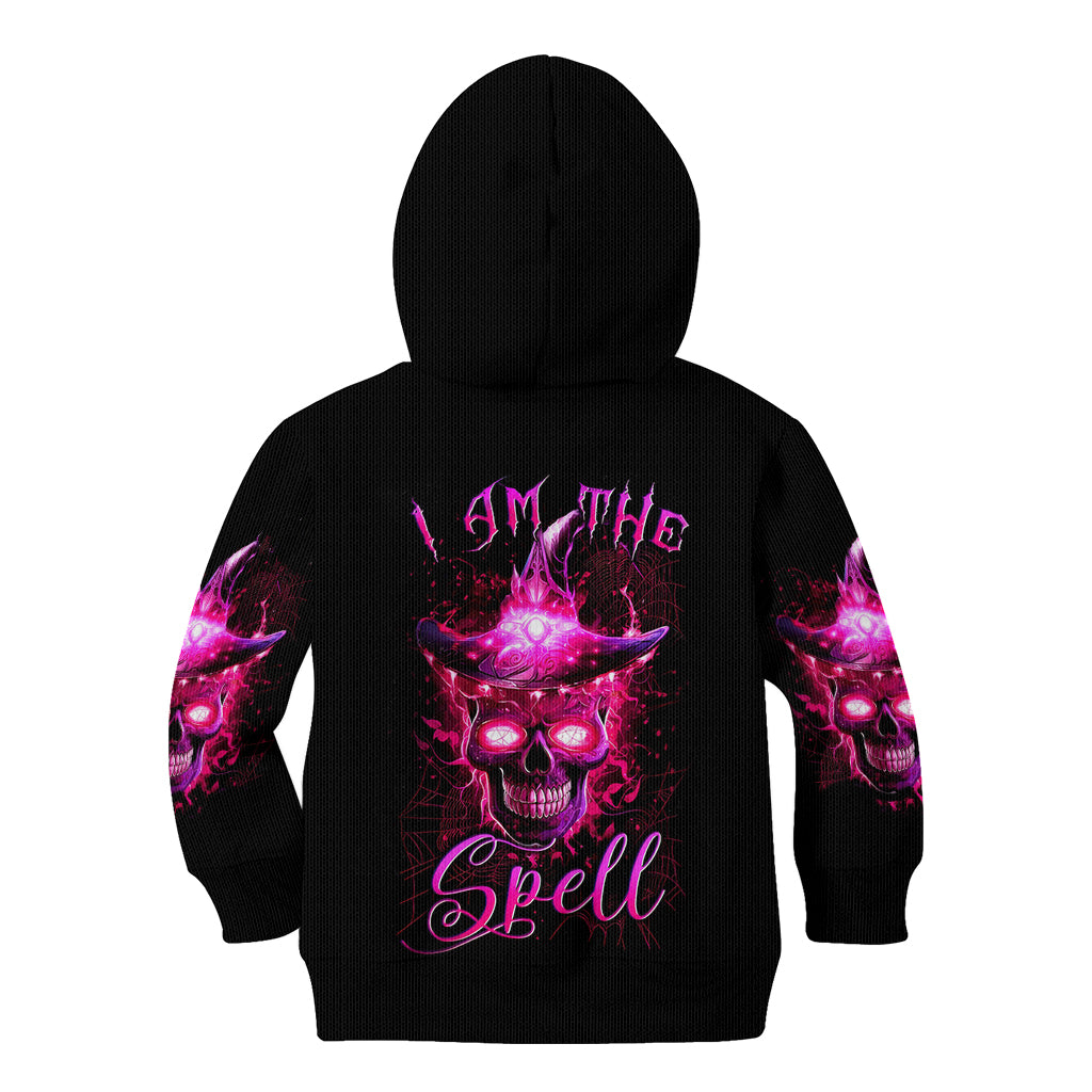 Witch Skull Kid Hoodie Iam The Spell - Wonder Print Shop