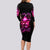 Witch Skull Long Sleeve Bodycon Dress Iam The Spell - Wonder Print Shop