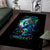 Fairy Skull Area Rug Just The Woman Who Loves Skull And Tattoo - Wonder Print Shop