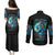 Fairy Skull Couples Matching Puletasi Dress and Long Sleeve Button Shirts Just The Woman Who Loves Skull And Tattoo - Wonder Print Shop