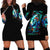 Fairy Skull Hoodie Dress Just The Woman Who Loves Skull And Tattoo - Wonder Print Shop