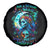 Fairy Skull Spare Tire Cover Just The Woman Who Loves Skull And Tattoo - Wonder Print Shop