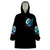 Fairy Skull Wearable Blanket Hoodie Just The Woman Who Loves Skull And Tattoo - Wonder Print Shop