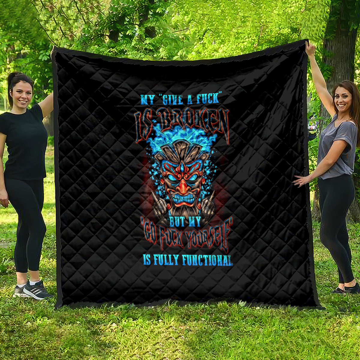 tiki-skull-quilt-i-give-a-fuck-is-broken-but-my-go-fuck-yourself