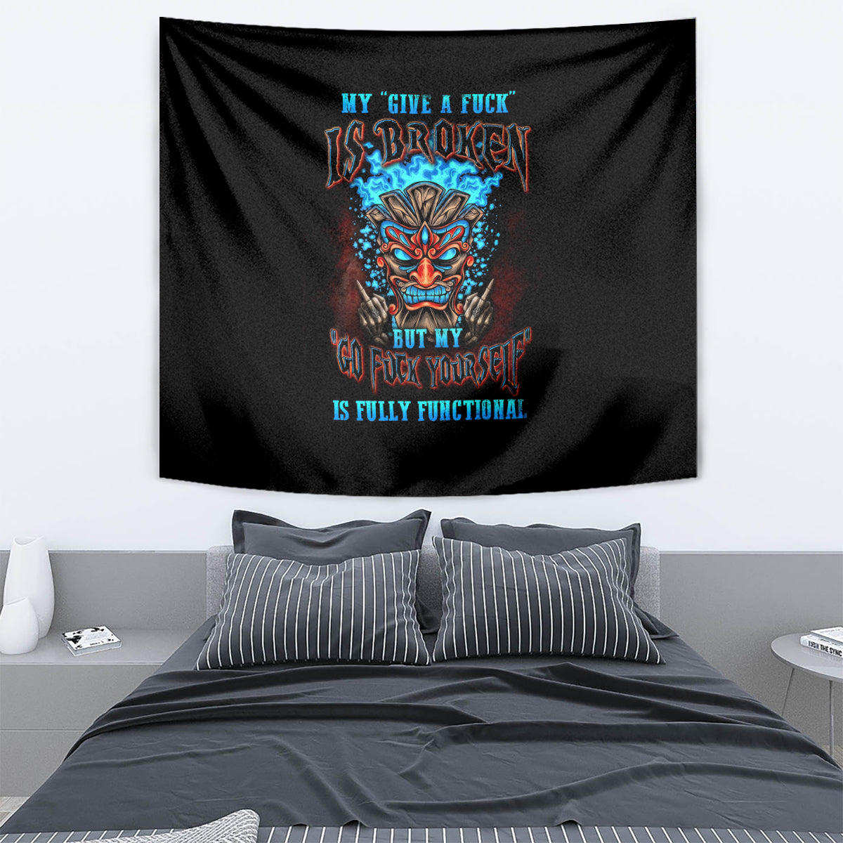 tiki-skull-tapestry-i-give-a-fuck-is-broken-but-my-go-fuck-yourself