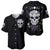 Cat Skull Baseball Jersey Purr Evill - Wonder Print Shop