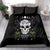 Cat Skull Bedding Set Purr Evill - Wonder Print Shop