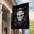 Cat Skull Garden Flag Purr Evill - Wonder Print Shop