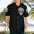 Cat Skull Hawaiian Shirt Purr Evill - Wonder Print Shop