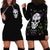 Cat Skull Hoodie Dress Purr Evill - Wonder Print Shop