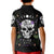 Cat Skull Kid Polo Shirt Purr Evill - Wonder Print Shop