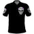 Cat Skull Polo Shirt Purr Evill - Wonder Print Shop