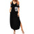 Cat Skull Summer Maxi Dress Purr Evill - Wonder Print Shop