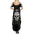 Cat Skull Summer Maxi Dress Purr Evill - Wonder Print Shop