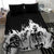 Fire Skull Bedding Set Scream In Fire - Wonder Print Shop