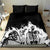 Fire Skull Bedding Set Scream In Fire - Wonder Print Shop