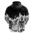 Fire Skull Hoodie Scream In Fire - Wonder Print Shop