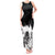 Fire Skull Tank Maxi Dress Scream In Fire - Wonder Print Shop