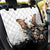 Butterfly Skull Back Car Seat Cover Flower Butterfly Gothic Skull - Wonder Print Shop