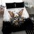 Butterfly Skull Bedding Set Flower Butterfly Gothic Skull - Wonder Print Shop