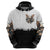 Butterfly Skull Hoodie Flower Butterfly Gothic Skull - Wonder Print Shop