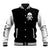 Viking Skull Baseball Jacket Bear Viking Cross Skull - Wonder Print Shop