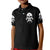 Viking Skull Kid Polo Shirt Bear Viking Cross Skull - Wonder Print Shop