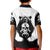 Viking Skull Kid Polo Shirt Bear Viking Cross Skull - Wonder Print Shop