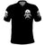 Viking Skull Polo Shirt Bear Viking Cross Skull - Wonder Print Shop