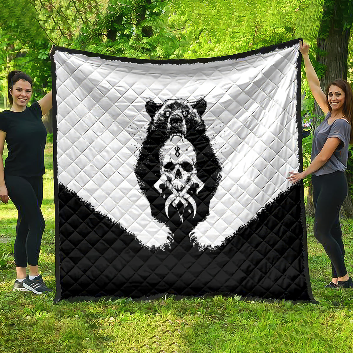 viking-skull-quilt-bear-viking-cross-skull