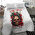 Rose Skull Bedding Set Some Girl Wear Pink Real Girl Wear Ink - Wonder Print Shop