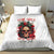 Rose Skull Bedding Set Some Girl Wear Pink Real Girl Wear Ink - Wonder Print Shop