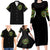 Doule Skull Family Matching Long Sleeve Bodycon Dress and Hawaiian Shirt Angel To Some Demon To Most - Wonder Print Shop