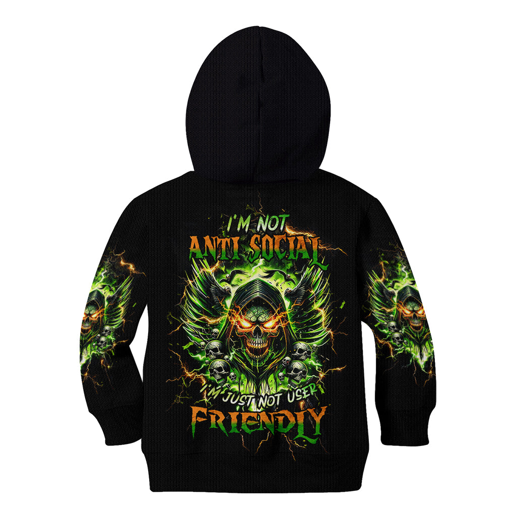 Doule Skull Kid Hoodie Angel To Some Demon To Most - Wonder Print Shop