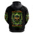 Doule Skull Zip Hoodie Angel To Some Demon To Most