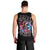 Flame Skull Men Tank Top I'm Not Anti Social I'm Just Not User Friendly - Wonder Print Shop