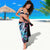 Flame Skull Sarong I'm Not Anti Social I'm Just Not User Friendly - Wonder Print Shop