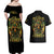 Rose Skull Couples Matching Off Shoulder Maxi Dress and Hawaiian Shirt Don't Try Figure Me out - Wonder Print Shop