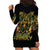 Rose Skull Hoodie Dress Don't Try Figure Me out - Wonder Print Shop