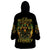 Rose Skull Wearable Blanket Hoodie Don't Try Figure Me out