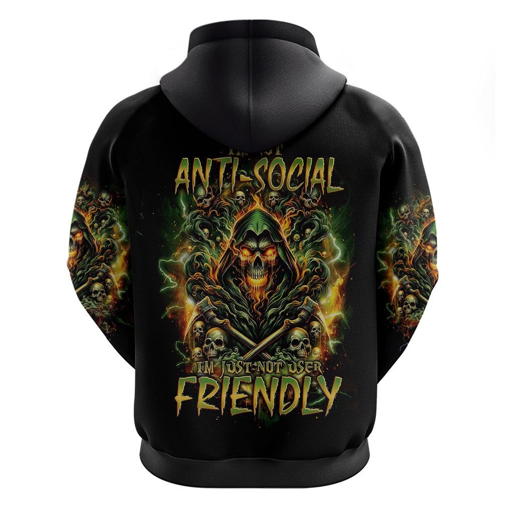 Rose Skull Zip Hoodie Don't Try Figure Me out